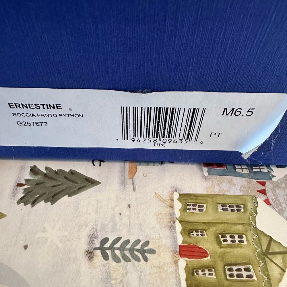 Stuart Weitzman Black and Cream Python Boots - image 8